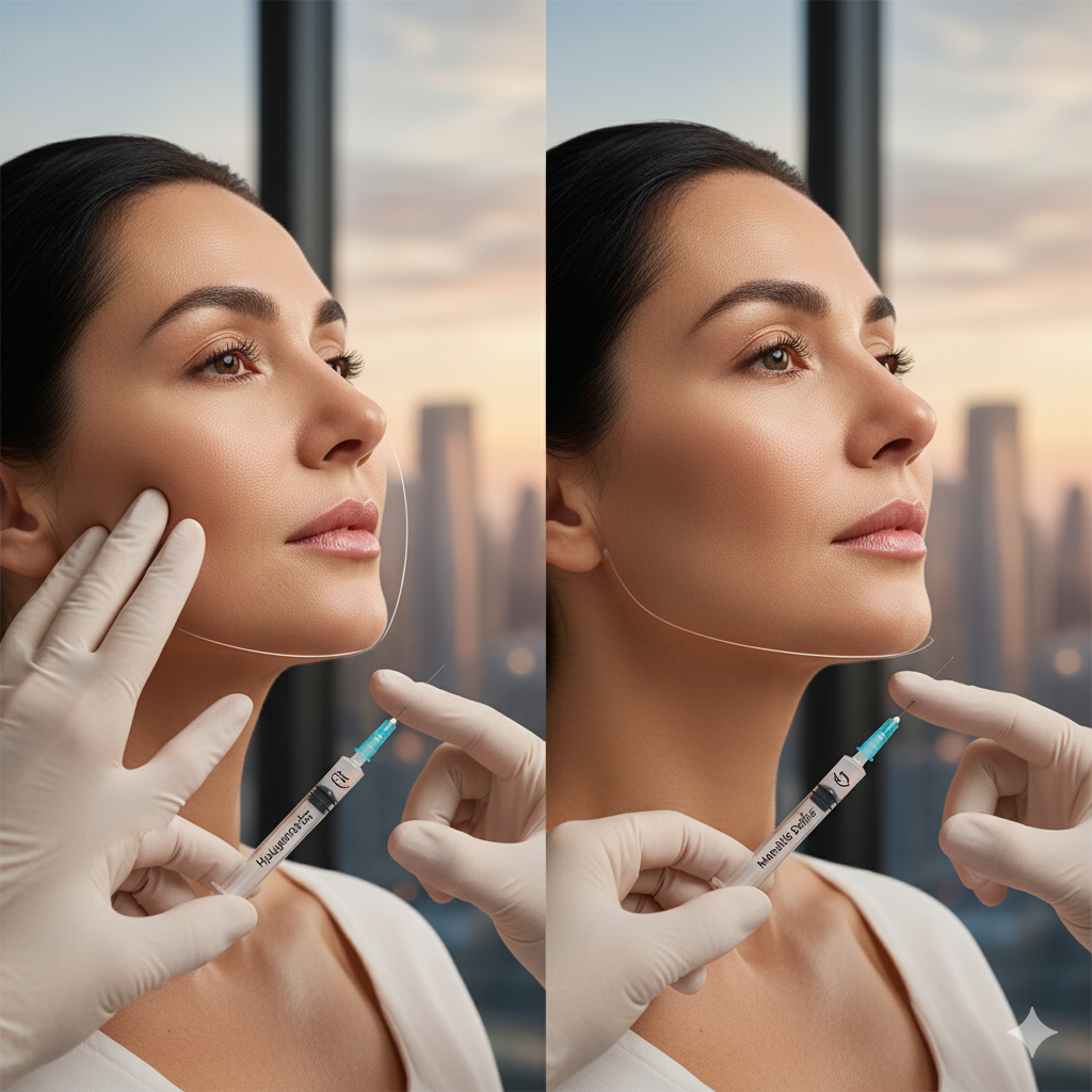 بهترین فیلر برای گونه و زاویه‌سازی فک